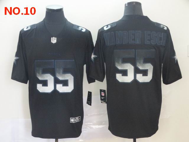 Men's Dallas Cowboys #55 Leighton Vander Esch Jersey NO.10;